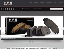 Tablet Screenshot of kfebrakes.com